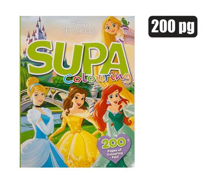 DISNEY PRINCESS COLOURING BOOK 200 PAGE