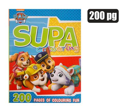 PAW PATROL COLOURING ACTIVITY BOOK 200 PAGE