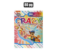 PAW PATROL CRAZY COLOURING BOOK