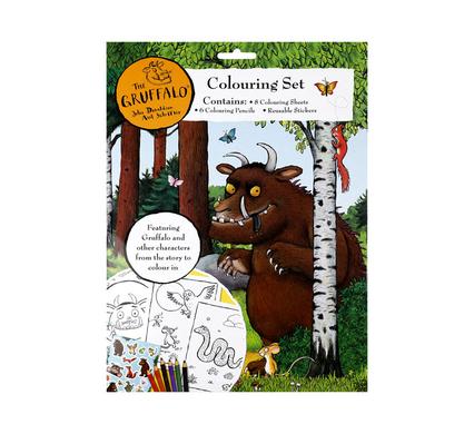 GRUFFALO COLOURING BOOK SET