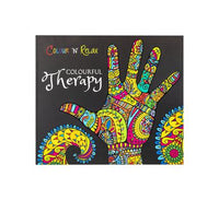 RELAX COLOUR THERAPY COLOURING BOOK