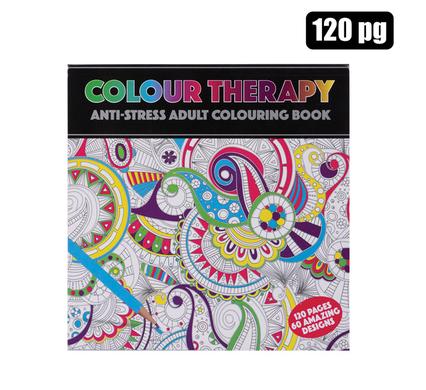 ADULT ANTI-STRESS COLOURING BOOK