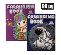 COLOURING BOOK 96 PAGE