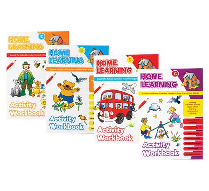 LEARN AT HOME EDUCATIONAL BOOK ACTIVITY ASSORTED