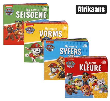 AFRIKAANS EDUCATIONAL BOOK PAW PATROL ASSORTED