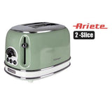 ARIETE VINTAGE DESIGN TWO SLICE TOASTER