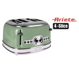 ARIETE VINTAGE DESIGN FOUR SLICE TOASTER