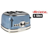 ARIETE VINTAGE DESIGN FOUR SLICE TOASTER
