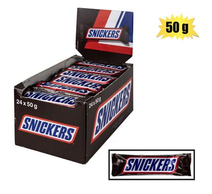 SNICKERS CHOCOLATE BOX OF 24