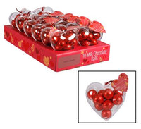 Love Ball Heart Chocolate Pack of 10