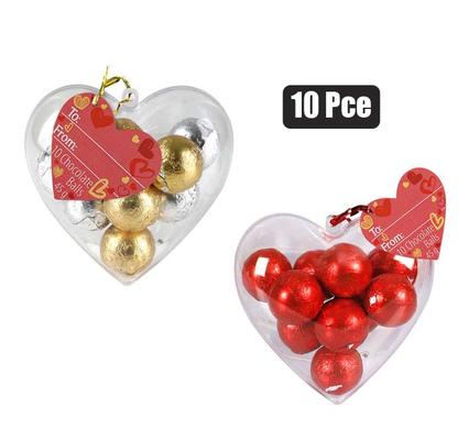 CHOCOLATE BALL IN HEART