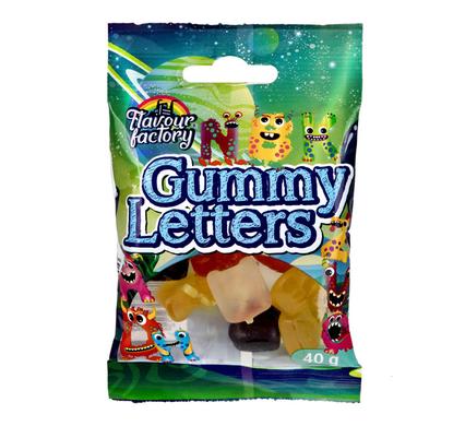 GUMMY LETTERS SWEETS 40g