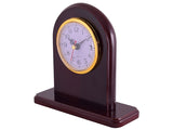 Rosewood Desk Clock