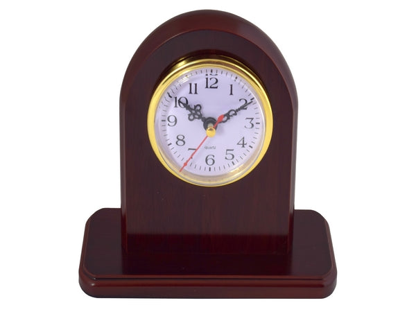 Rosewood Desk Clock