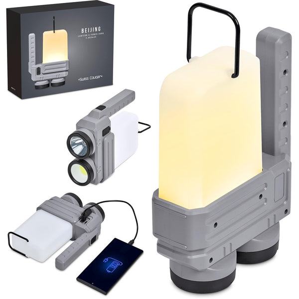 Swiss Cougar Rechargeable Lantern & Power Bank