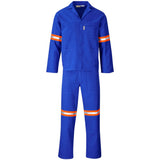 100% Cotton Technician's 2pc Overall Conti Suit With Reflective X