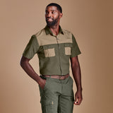 Mens Short Sleeve Highveld Bush Shirt