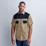 Mens Short Sleeve Highveld Bush Shirt