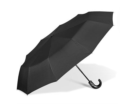 Alex Varga Zeus Auto-Open Compact Umbrella Black