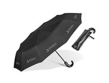 Alex Varga Zeus Auto-Open Compact Umbrella Black
