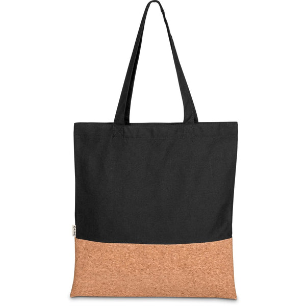 Okiyo Shukaku Cork & Cotton Shopper Bag