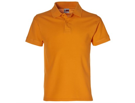 Boston Kids Golf Shirt - Orange While Stock Lasts