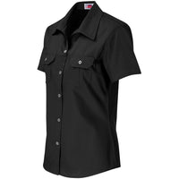 Ladies Short Sleeve Safari Shirt