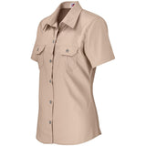 Ladies Short Sleeve Safari Shirt