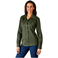 Ladies Long Sleeve Safari Shirt