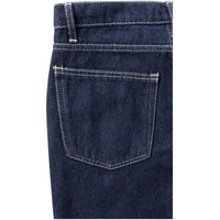 Mens Navy Work Jeans