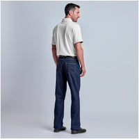 Mens Navy Work Jeans