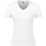 Ladies Long Beach 165 V-Neck T-Shirt