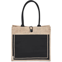 Okiyo Everyday Jute & Cotton Tote Bag