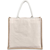 Okiyo Maxi Natural Jute & Cotton Tote Bag