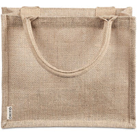 Okiyo Natural Jute Midi Bag