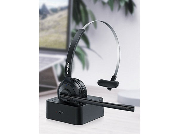 Mpow Business Bluetooth Headset & Charging Base