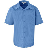 Mens Short Sleeve Micro Check Shirt