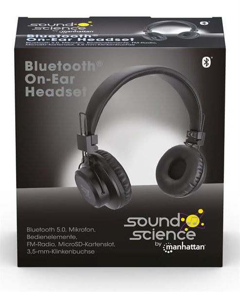 Manhattan Sound Science Bluetooth On-Ear Headset