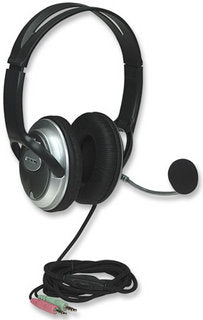 Manhattan Classic Stereo Headset + Microphone