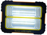 POWER BANK & WORK LAMP WITH SOLAR PANEL FOR CHARGING