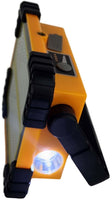 POWER BANK & WORK LAMP WITH SOLAR PANEL FOR CHARGING