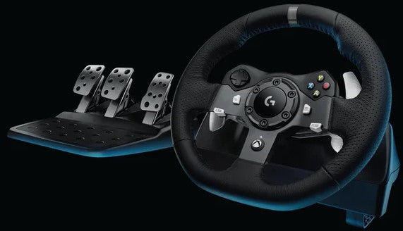 Logitech G920 Driving Force Racing Steering Wheel for Xbox One and PC