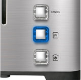 Taurus 850W 2 Slice Brushed Stainless Steel Toaster