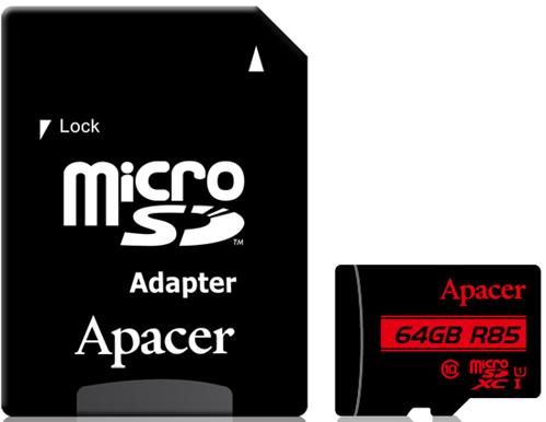 Micro SD With Adaptor 64GB Class 10