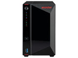 Asustor AS5202T NAS 2 x Bay Hot Swappable Enclosure-Tower Case Form Factor