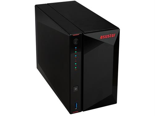 Asustor AS5202T NAS 2 x Bay Hot Swappable Enclosure-Tower Case Form Factor