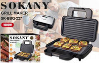 Sokany Multifunctional Grill Maker Non-Stick While Stock Lasts