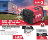 Ellies Smart 3KW Pure Sine Wave Inverter Generator While Stock Lasts