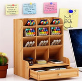 Wooden Desk Organizer