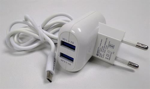 Dual USB Port Wall Charger